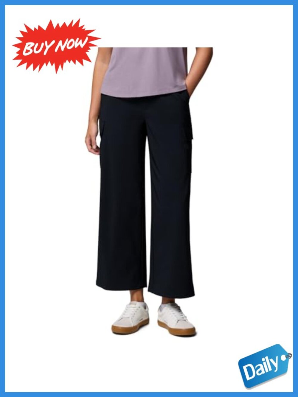 Columbia All Seasons Cargo Pant Hiking Omni-Shade UPF 50